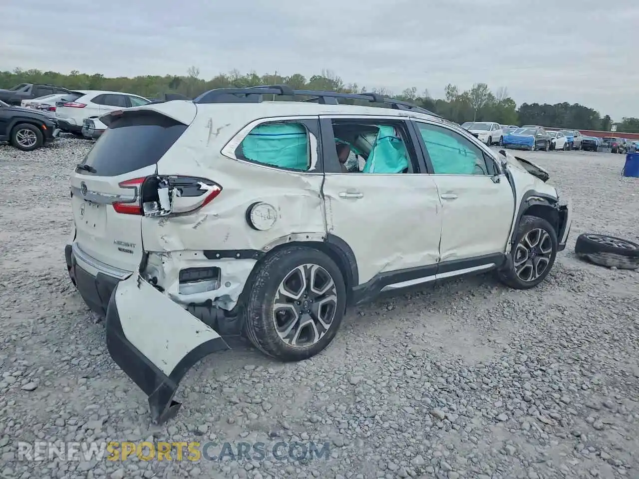 3 Photograph of a damaged car 4S4WMAWD0R3414322 SUBARU ASCENT 2024