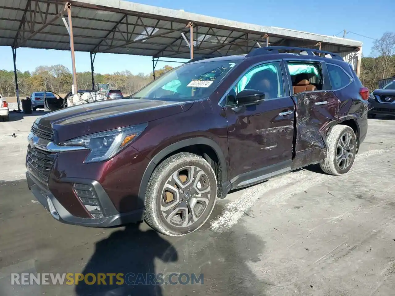 1 Photograph of a damaged car 4S4WMAWD1R3425491 SUBARU ASCENT 2024