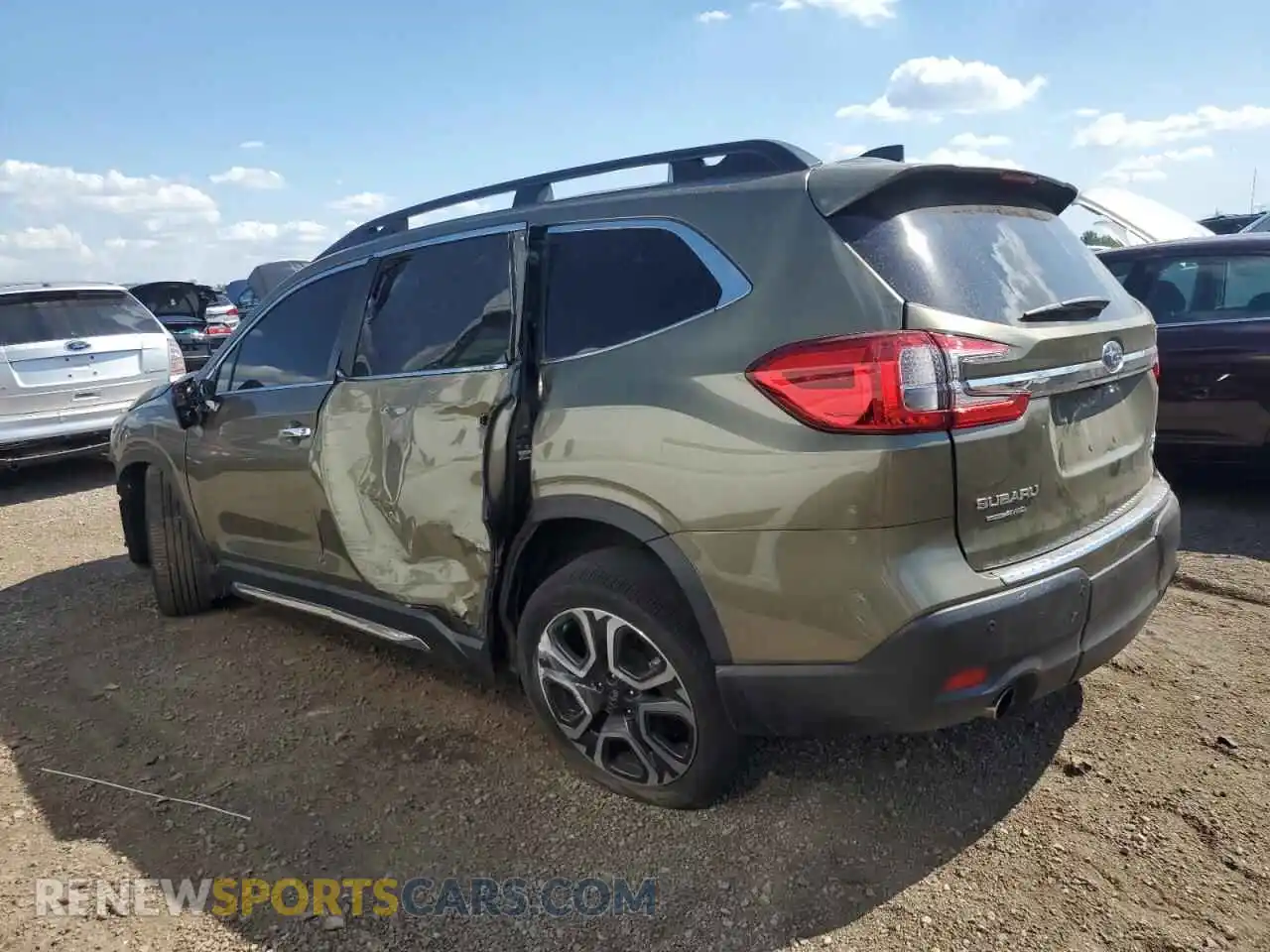 2 Photograph of a damaged car 4S4WMAWD1R3456644 SUBARU ASCENT 2024