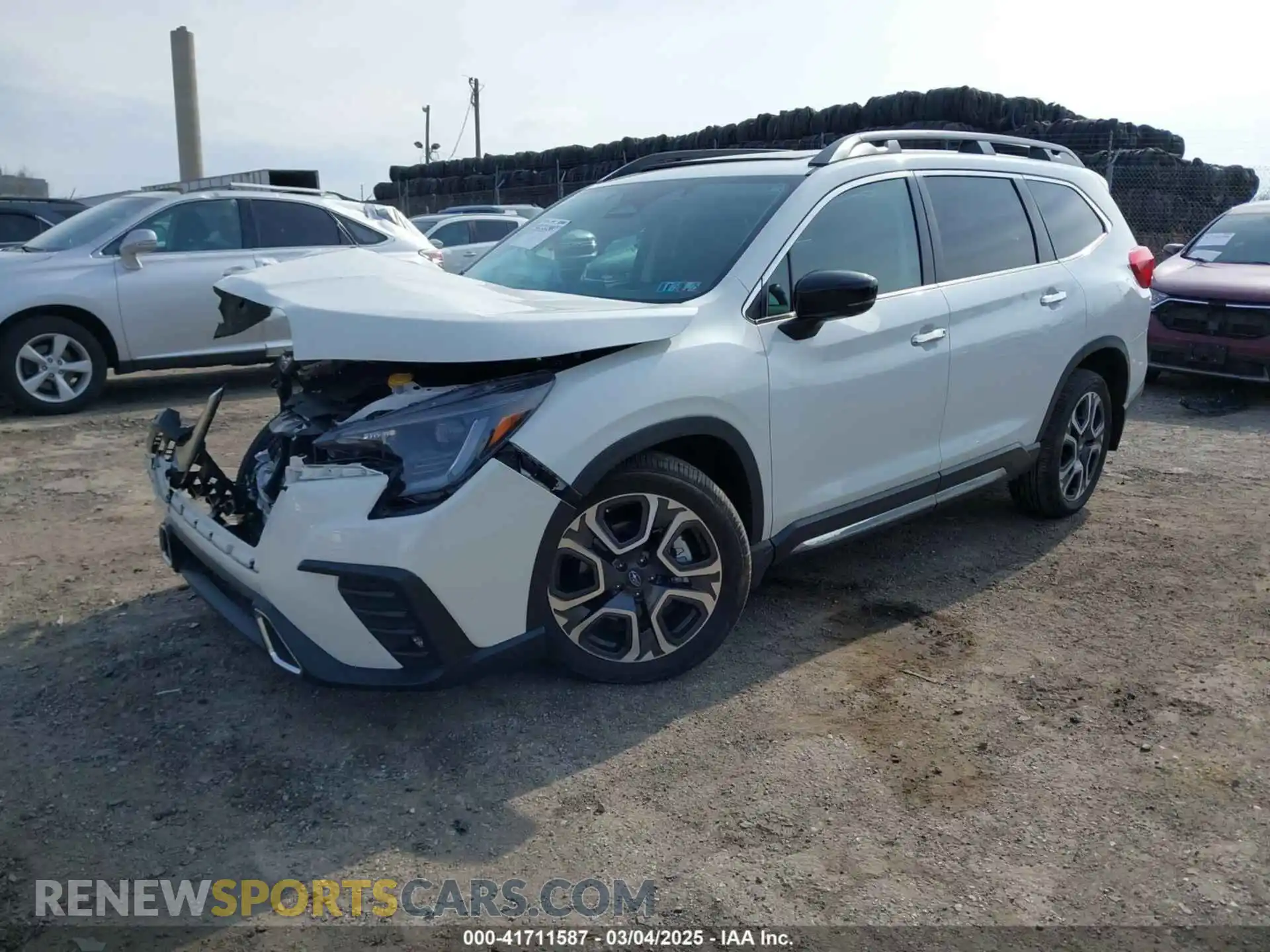 2 Photograph of a damaged car 4S4WMAWD2R3423801 SUBARU ASCENT 2024
