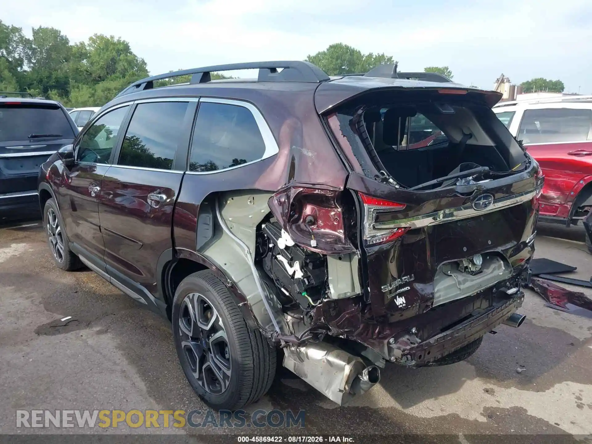 3 Photograph of a damaged car 4S4WMAWD3R3462591 SUBARU ASCENT 2024