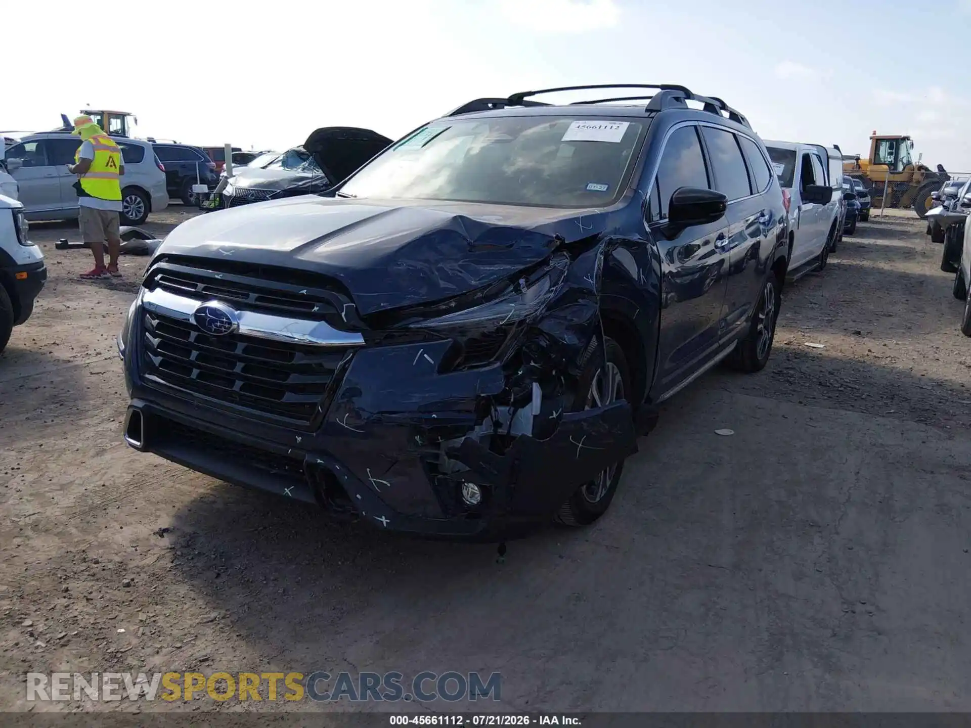 2 Фотография поврежденного автомобиля 4S4WMAWD4R3416428 SUBARU ASCENT 2024