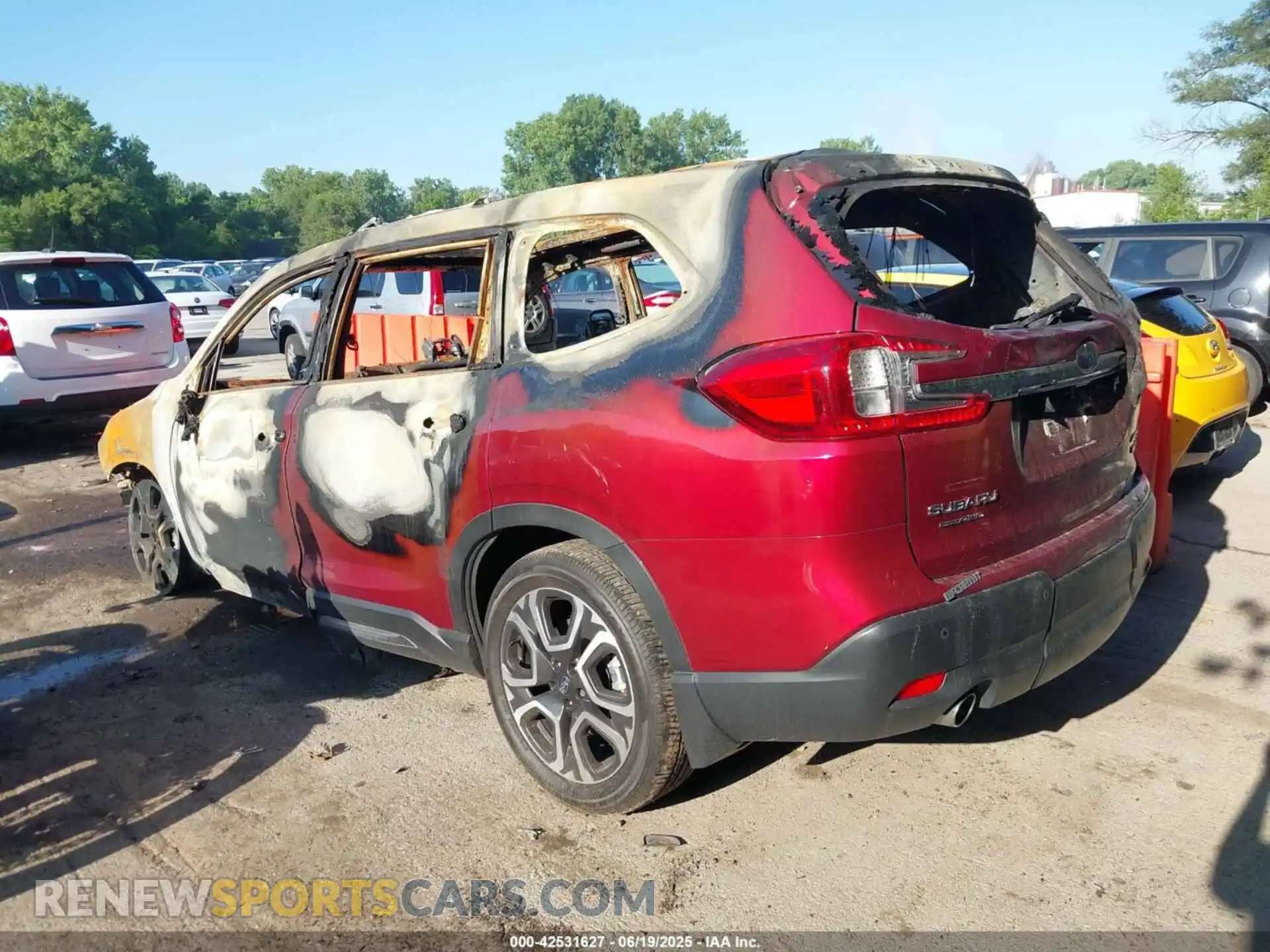 3 Photograph of a damaged car 4S4WMAWD4R3435304 SUBARU ASCENT 2024