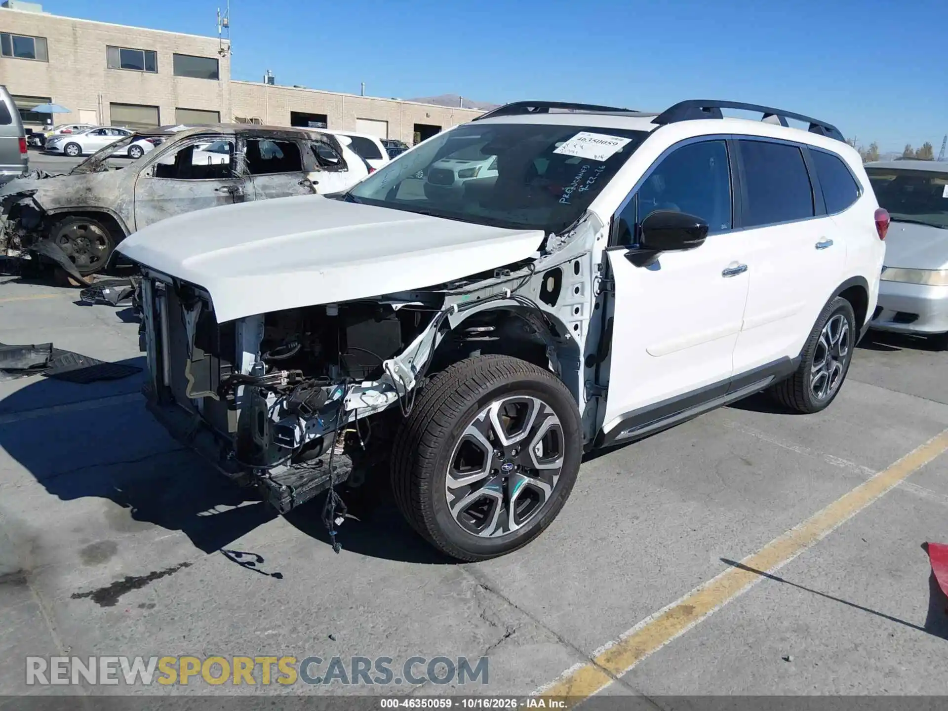2 Photograph of a damaged car 4S4WMAWD5R3455688 SUBARU ASCENT 2024