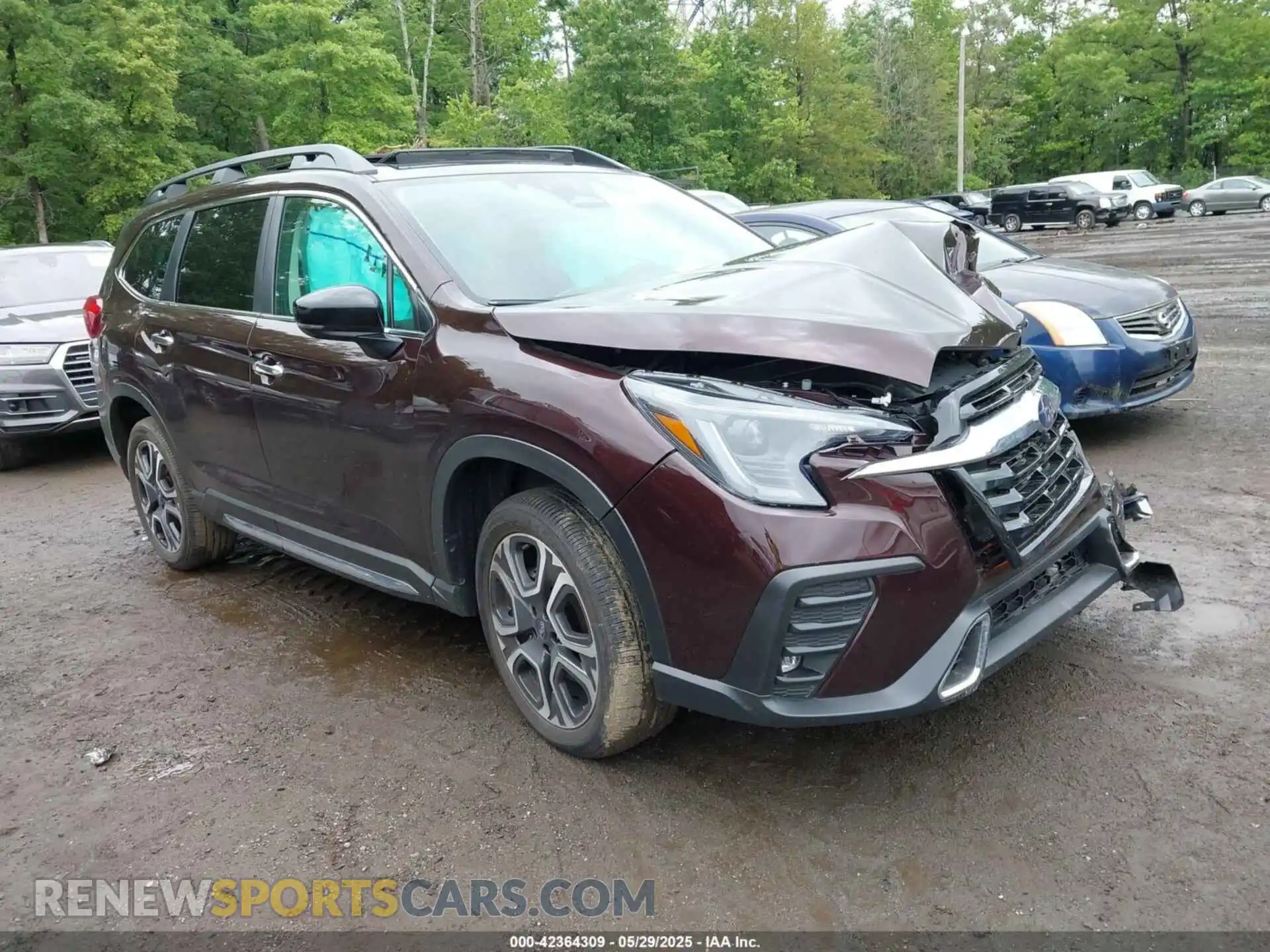 1 Photograph of a damaged car 4S4WMAWD5R3461085 SUBARU ASCENT 2024