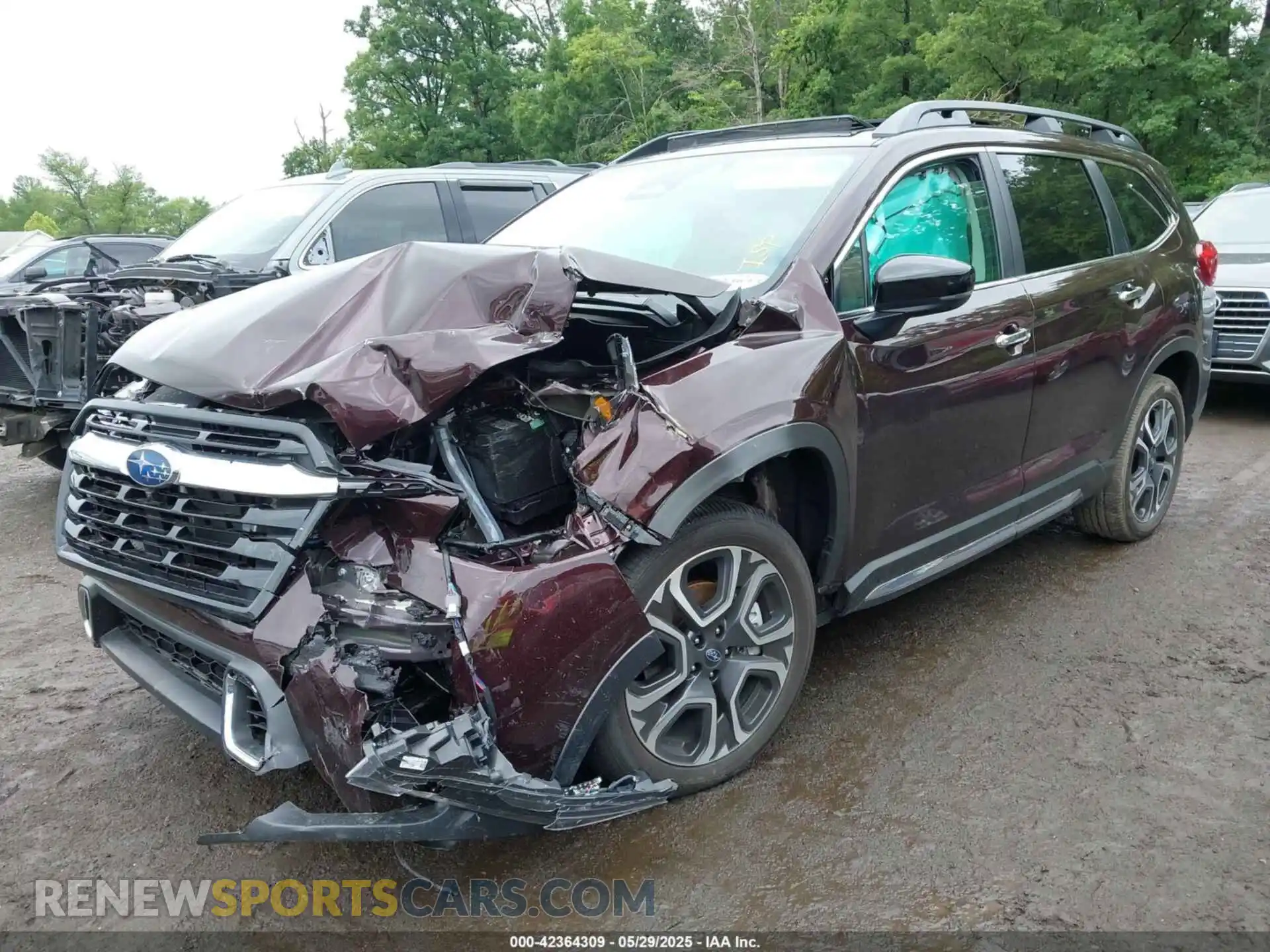 2 Photograph of a damaged car 4S4WMAWD5R3461085 SUBARU ASCENT 2024