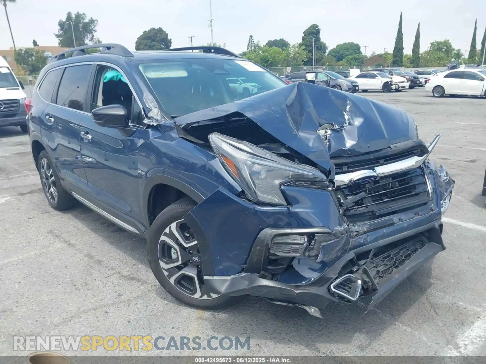 1 Photograph of a damaged car 4S4WMAWD8R3402127 SUBARU ASCENT 2024