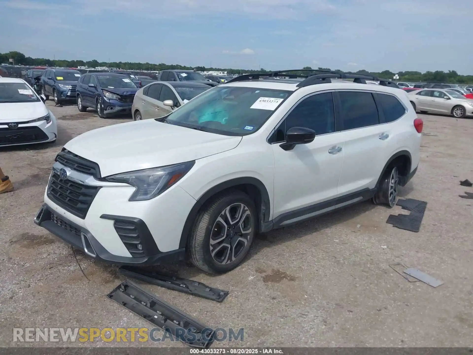 2 Photograph of a damaged car 4S4WMAWD8R3434382 SUBARU ASCENT 2024