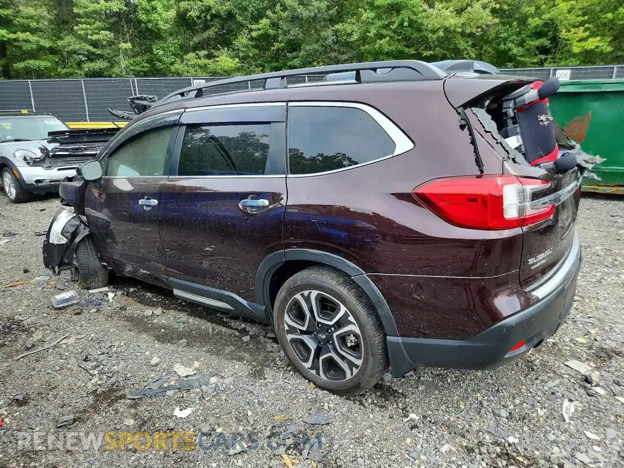 2 fotografías del automóvil dañado 4S4WMAWD9R3421916 SUBARU ASCENT 2024