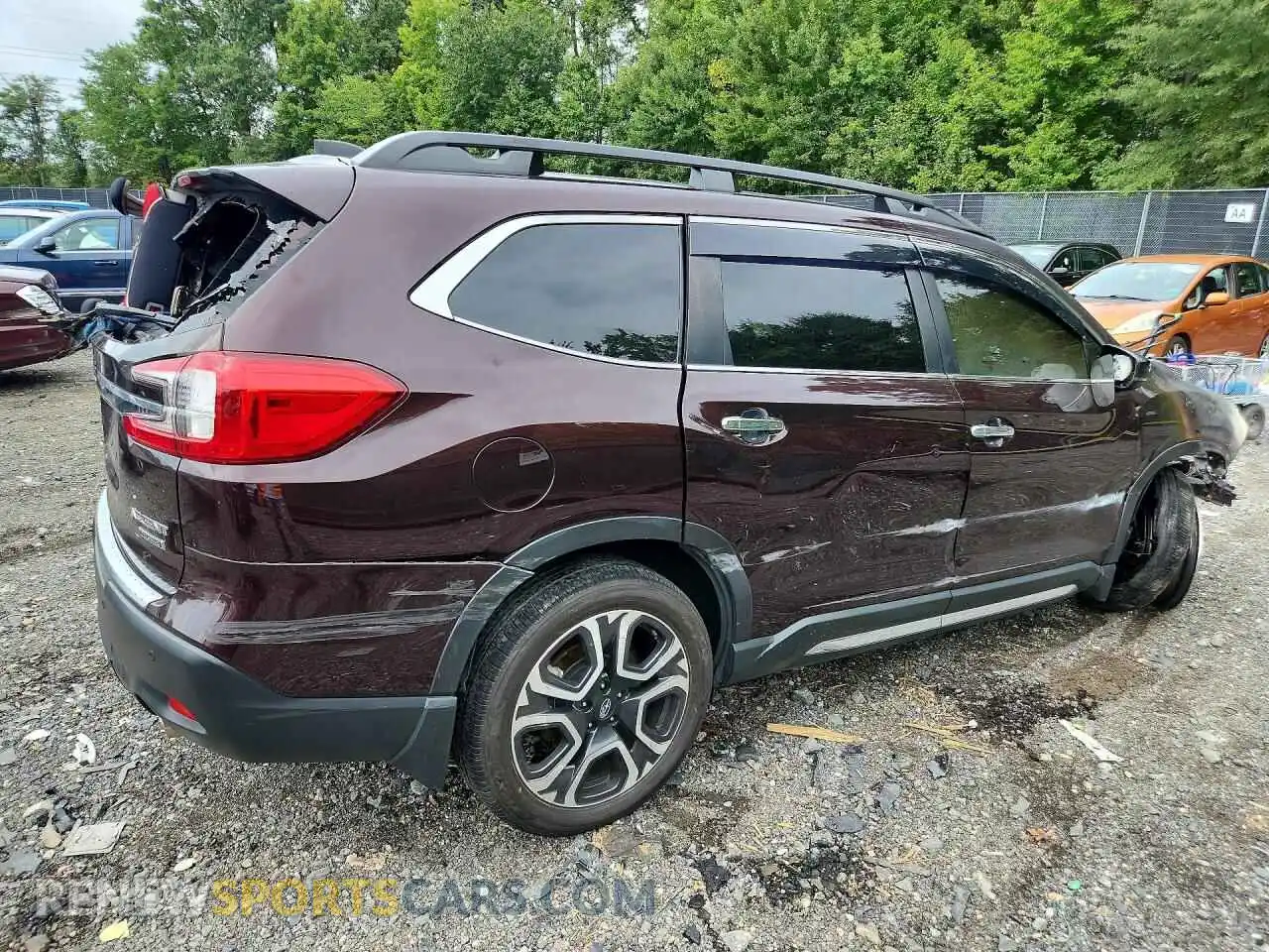 3 fotografías del automóvil dañado 4S4WMAWD9R3421916 SUBARU ASCENT 2024