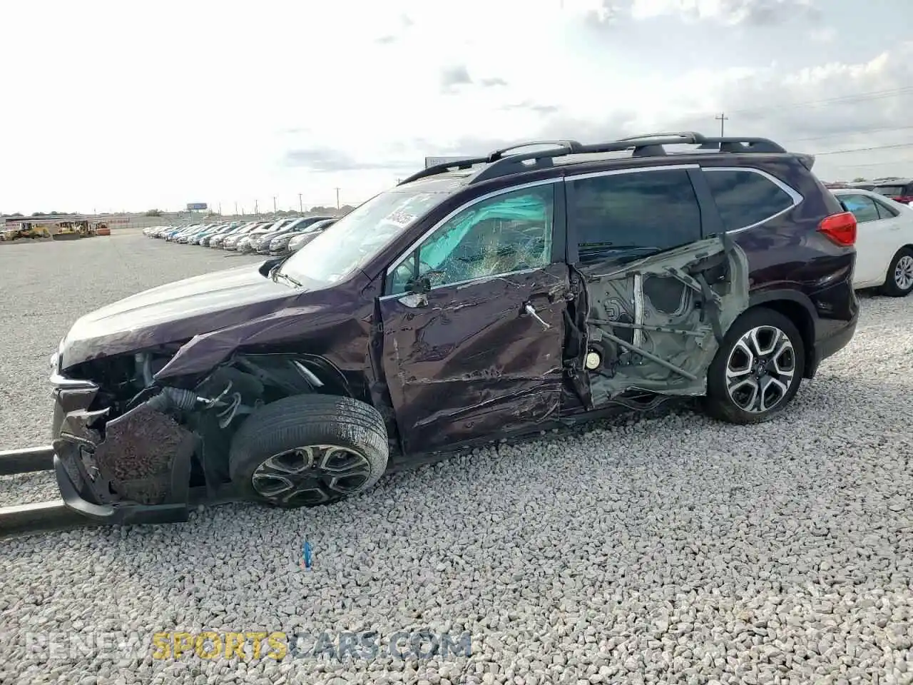 1 Photograph of a damaged car 4S4WMAWDXR3410309 SUBARU ASCENT 2024