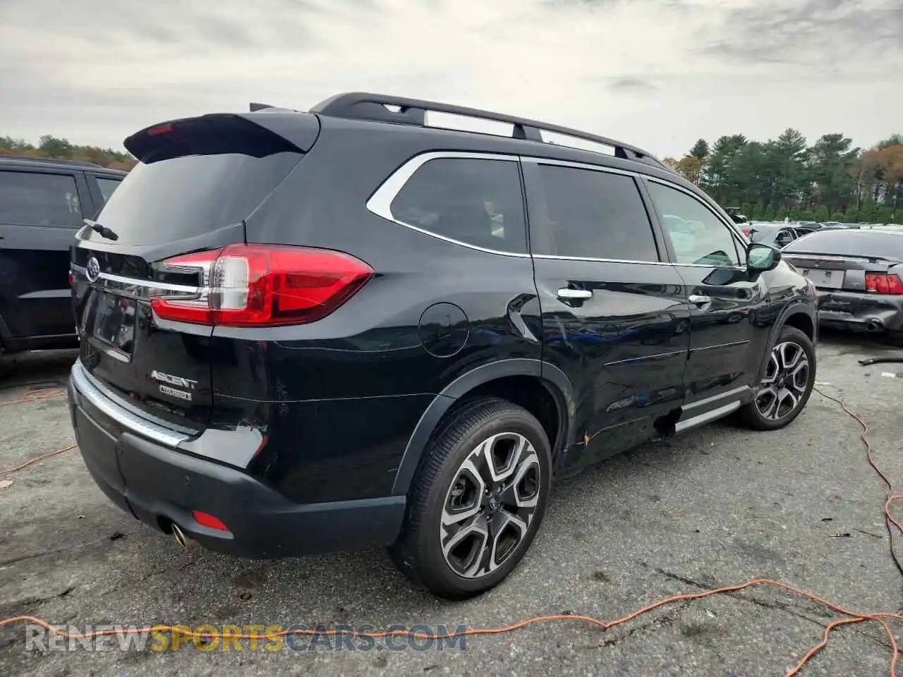 3 fotografías del automóvil dañado 4S4WMAWDXR3432598 SUBARU ASCENT 2024