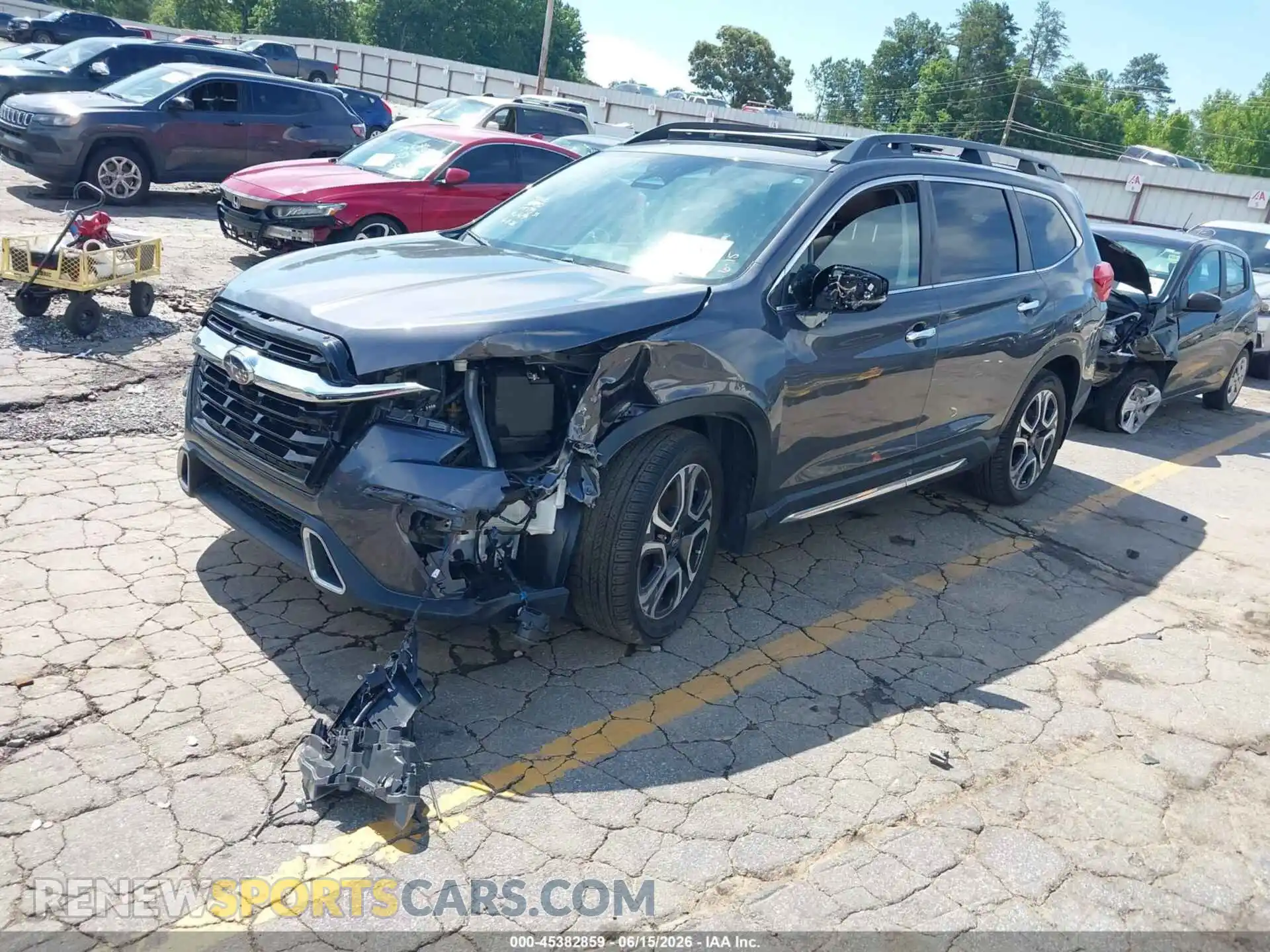 2 Photograph of a damaged car 4S4WMAWDXR3441396 SUBARU ASCENT 2024