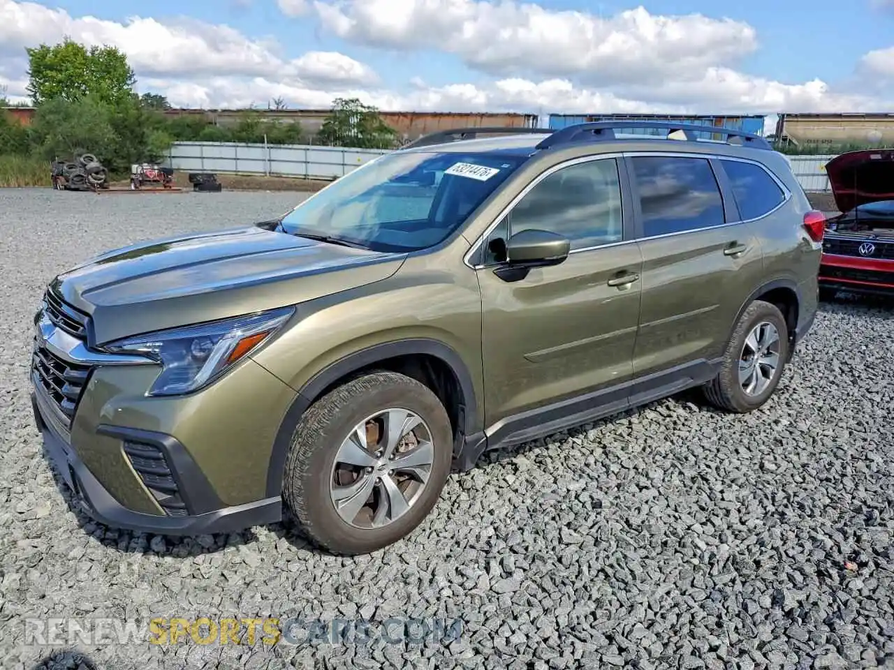 1 Photograph of a damaged car 4S4WMAAD7S3401936 SUBARU ASCENT 2025