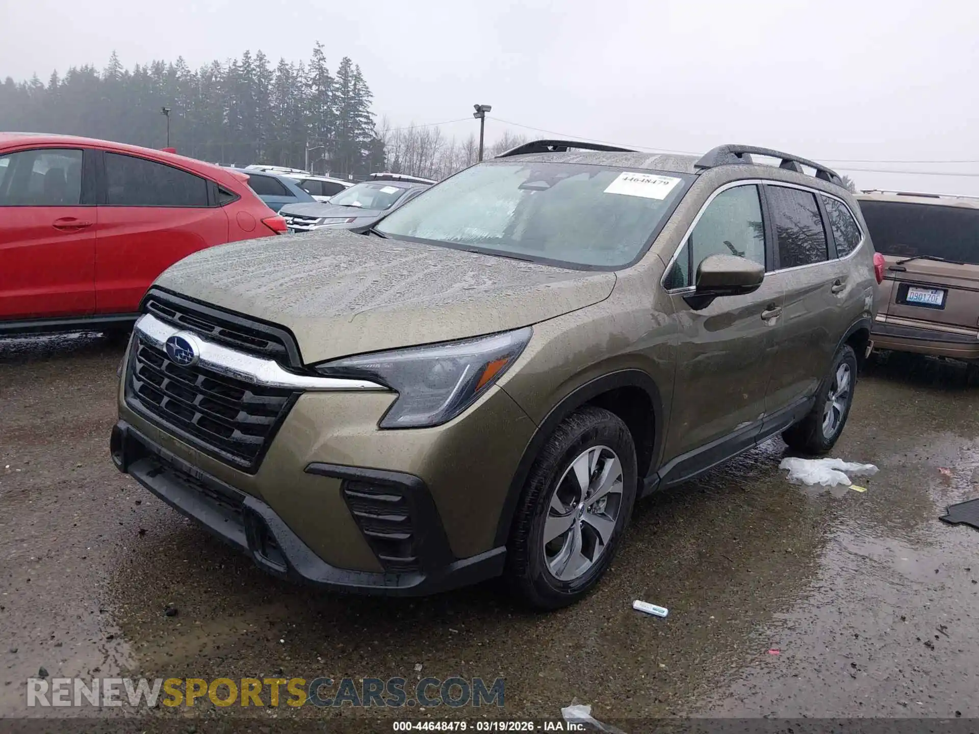 2 Photograph of a damaged car 4S4WMADD1S3401376 SUBARU ASCENT 2025