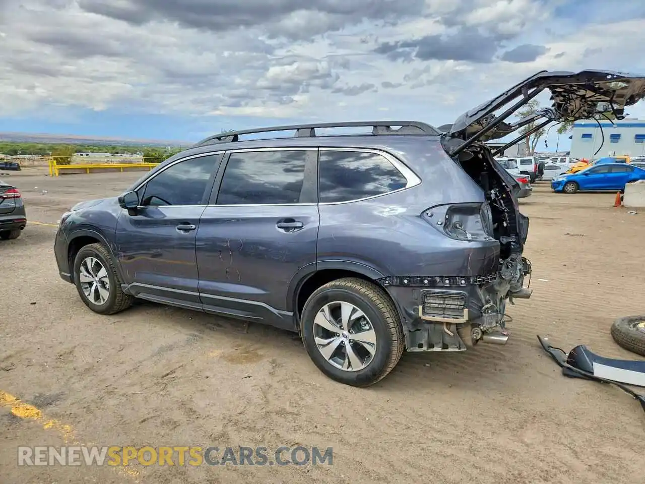2 fotografías del automóvil dañado 4S4WMADD2S3401208 SUBARU ASCENT 2025