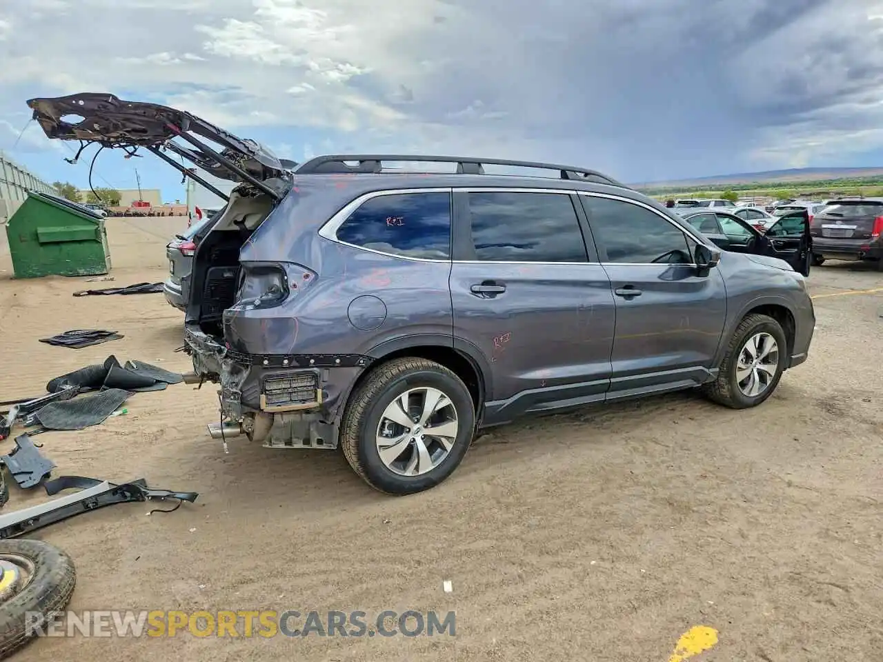 3 fotografías del automóvil dañado 4S4WMADD2S3401208 SUBARU ASCENT 2025