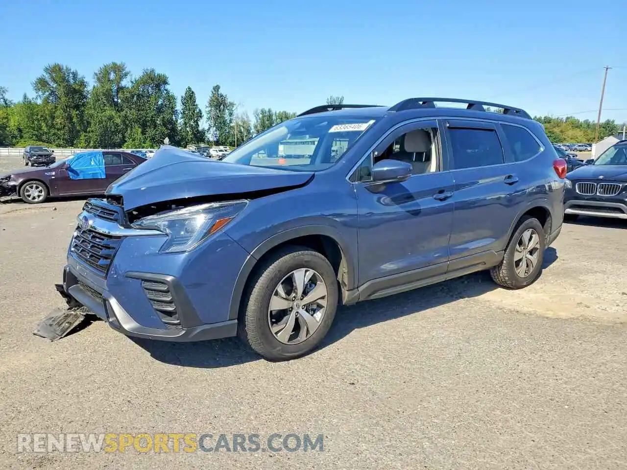 1 Photograph of a damaged car 4S4WMADD3S3406868 SUBARU ASCENT 2025