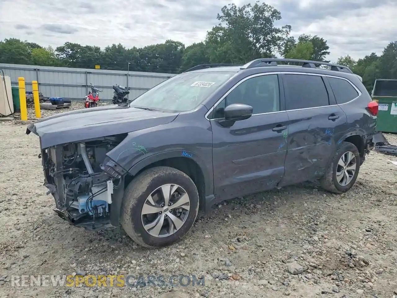 1 Photograph of a damaged car 4S4WMADD4S3427924 SUBARU ASCENT 2025