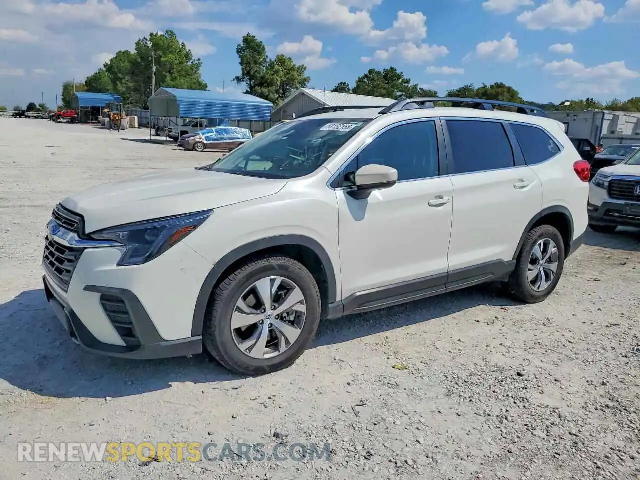 1 Photograph of a damaged car 4S4WMADD9S3408902 SUBARU ASCENT 2025