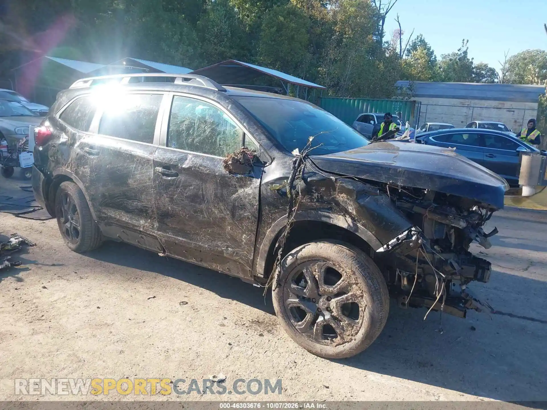 1 Photograph of a damaged car 4S4WMAFD1S3430387 SUBARU ASCENT 2025