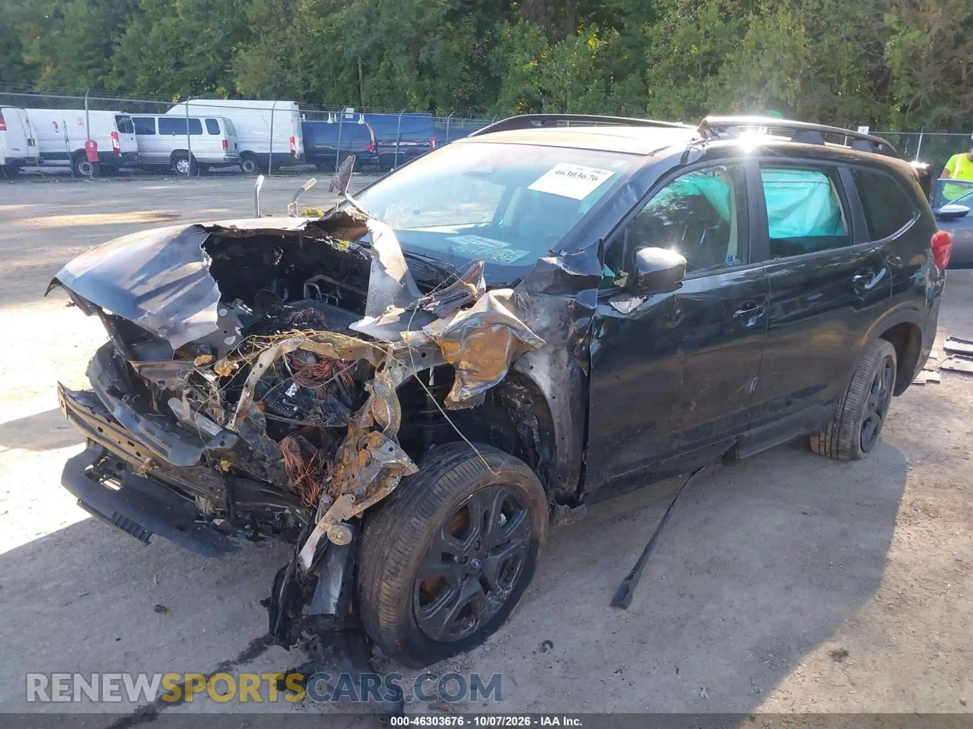 2 Photograph of a damaged car 4S4WMAFD1S3430387 SUBARU ASCENT 2025