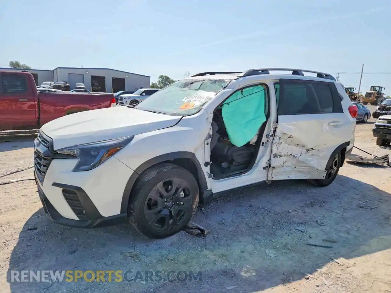 1 Photograph of a damaged car 4S4WMAFD5S3415133 SUBARU ASCENT 2025