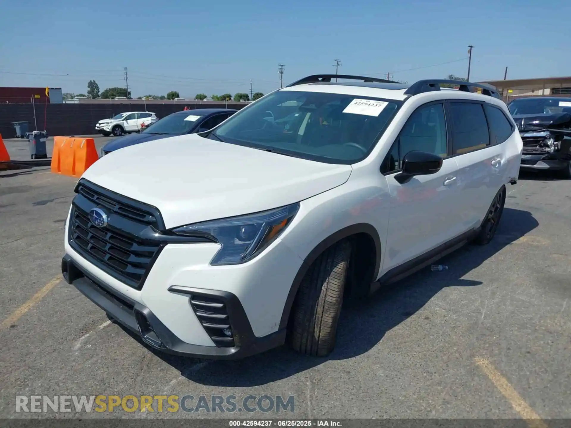 2 Photograph of a damaged car 4S4WMAFD9S3407939 SUBARU ASCENT 2025