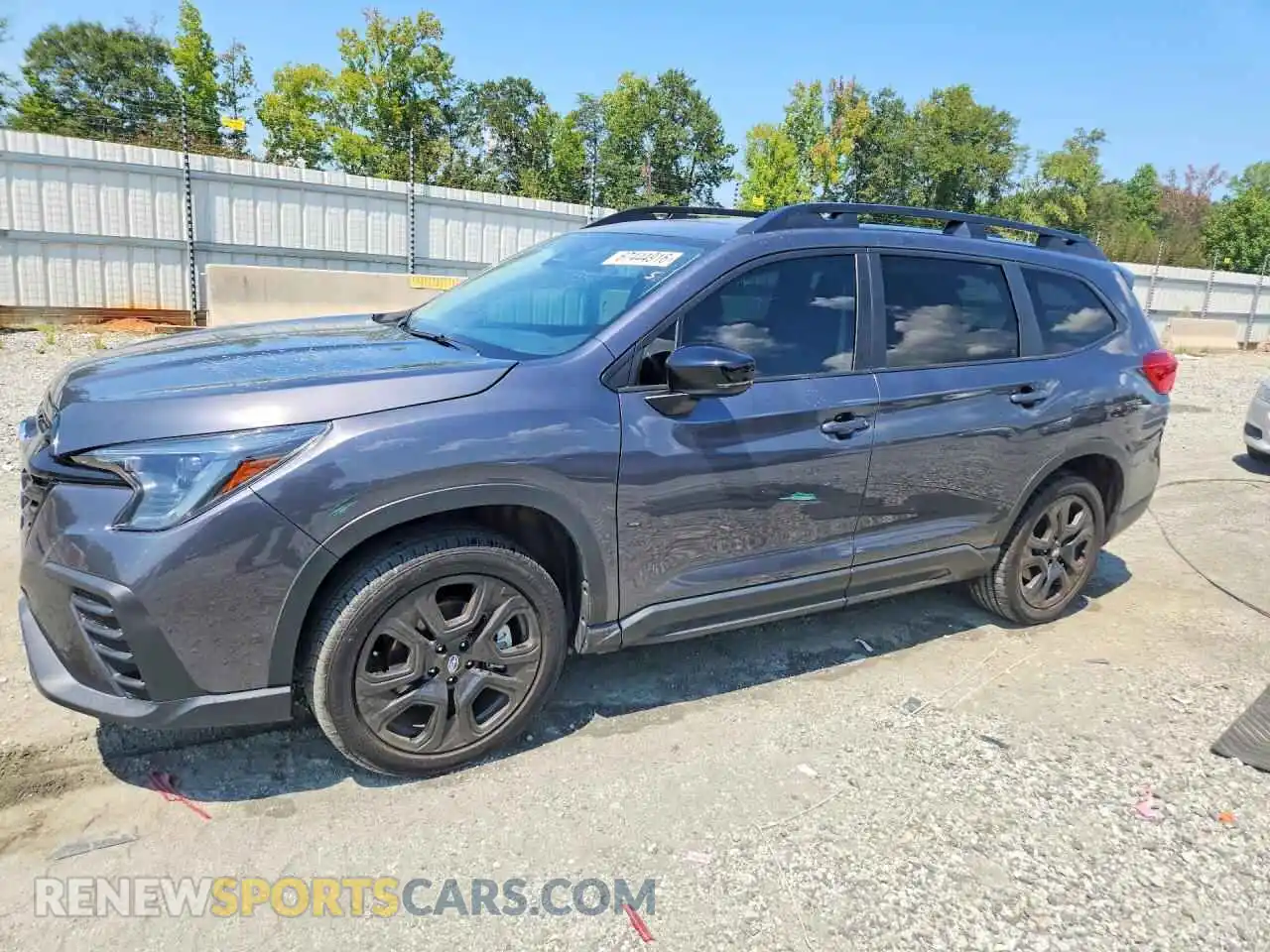 1 Photograph of a damaged car 4S4WMAFDXS3412888 SUBARU ASCENT 2025