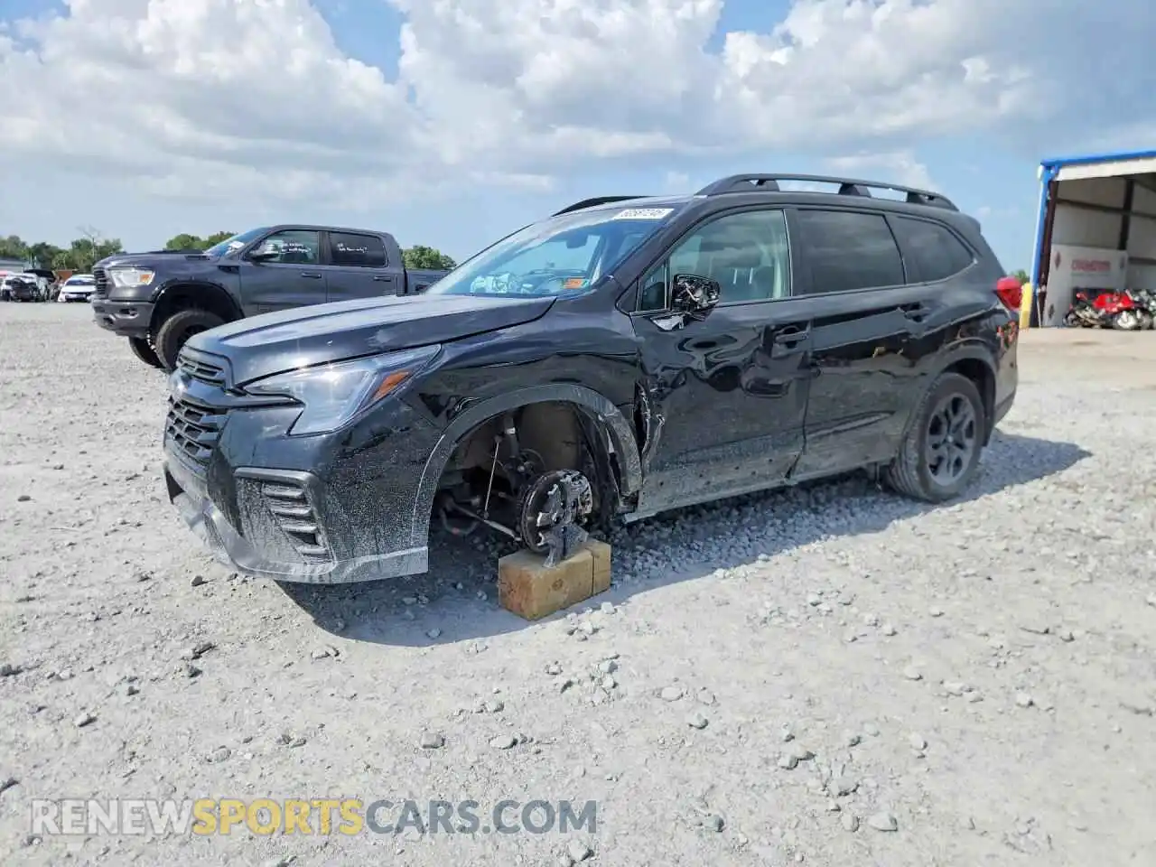 1 Photograph of a damaged car 4S4WMAFDXS3415547 SUBARU ASCENT 2025