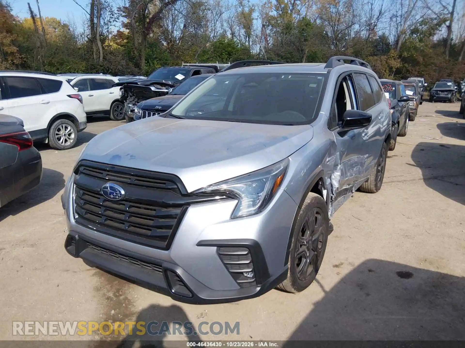 2 Photograph of a damaged car 4S4WMAFDXS3420778 SUBARU ASCENT 2025