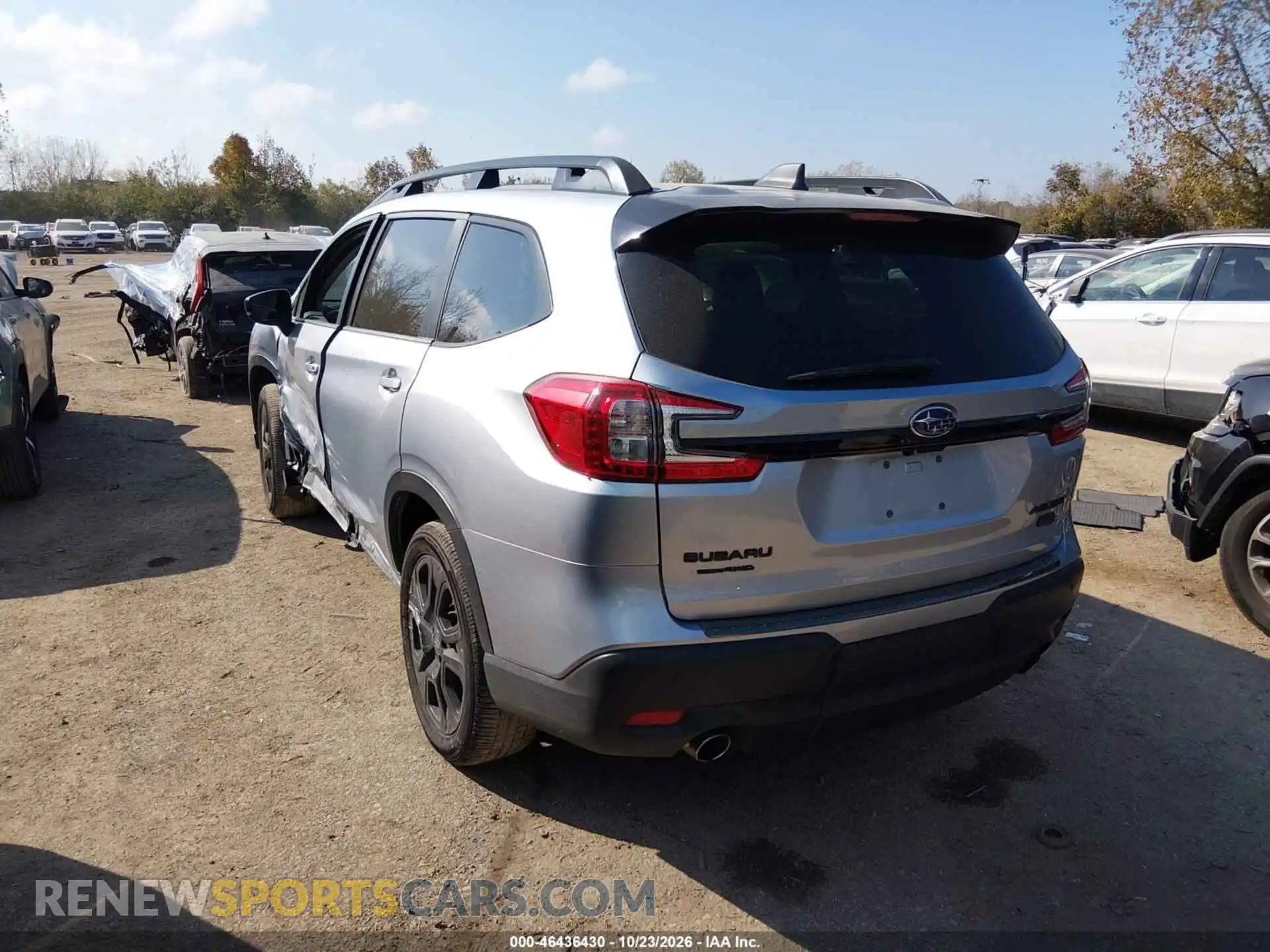 3 Photograph of a damaged car 4S4WMAFDXS3420778 SUBARU ASCENT 2025
