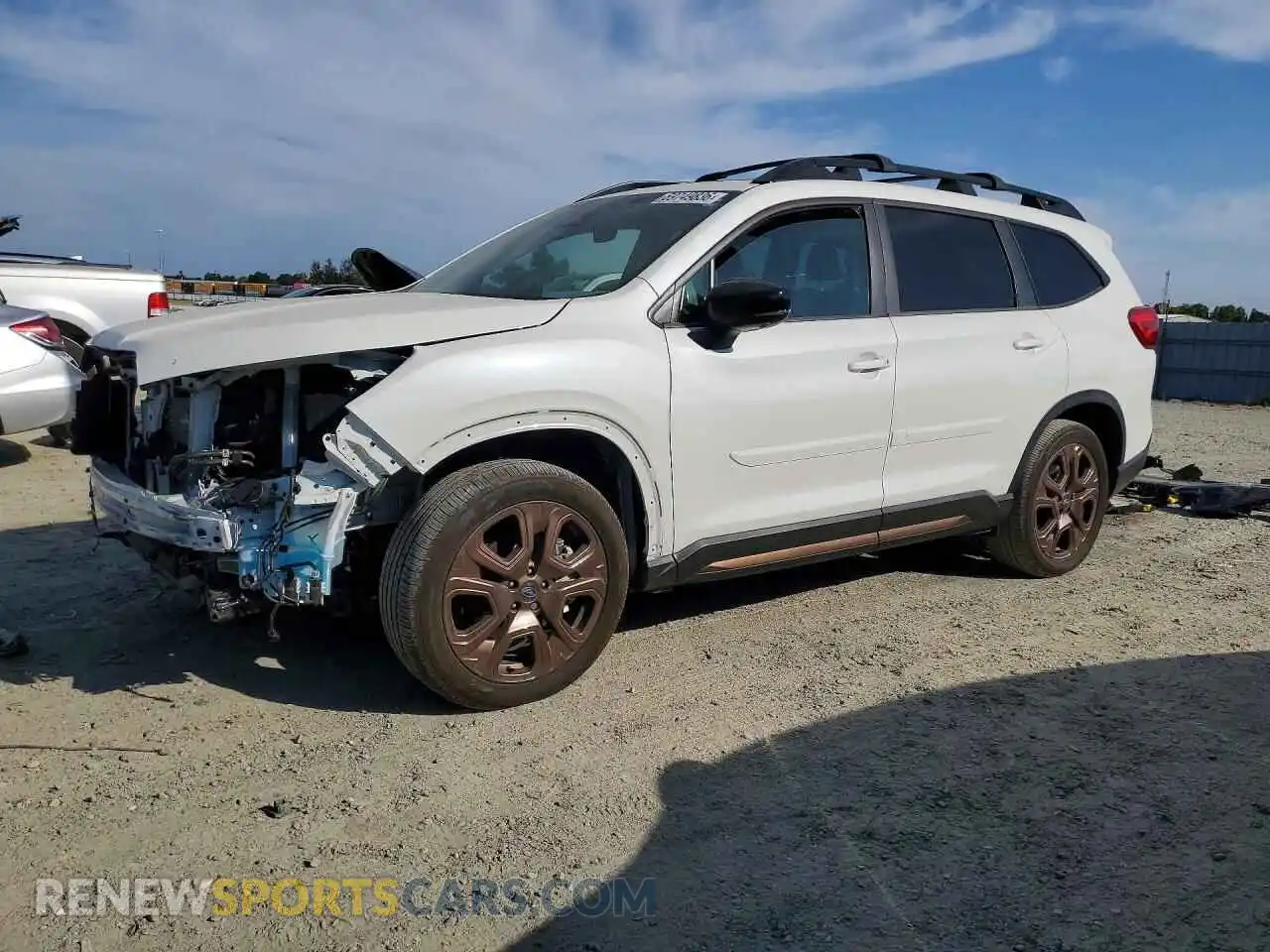 1 Photograph of a damaged car 4S4WMARD4S3406273 SUBARU ASCENT 2025