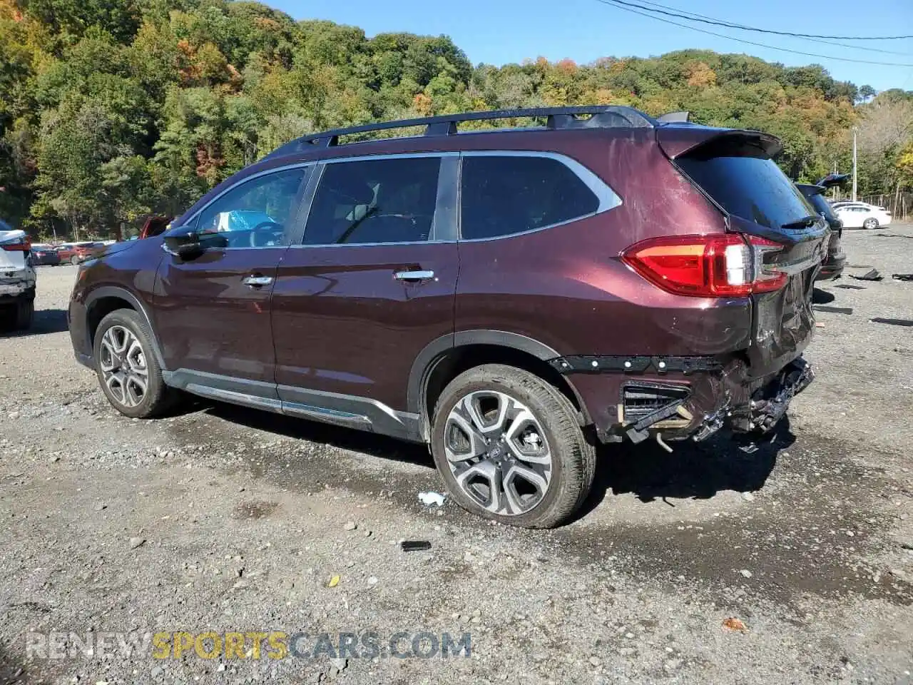 2 fotografías del automóvil dañado 4S4WMAUD8S3408485 SUBARU ASCENT 2025