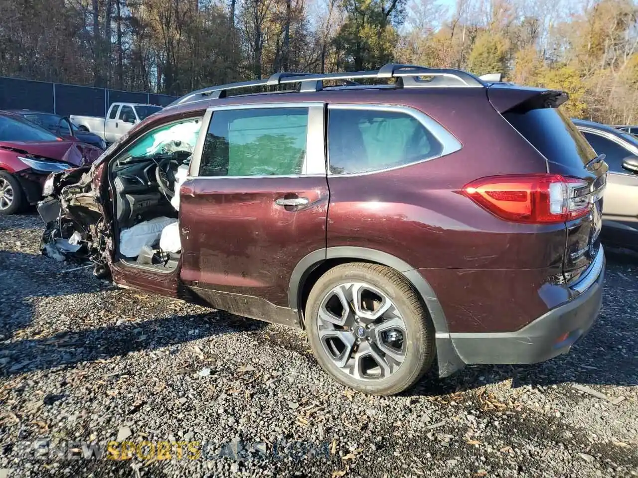 2 Photograph of a damaged car 4S4WMAUDXS3403160 SUBARU ASCENT 2025