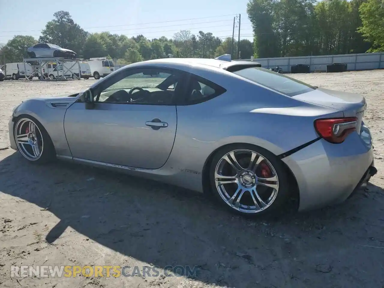 2 fotografías del automóvil dañado JF1ZCAC18L9700881 SUBARU BRZ 2020