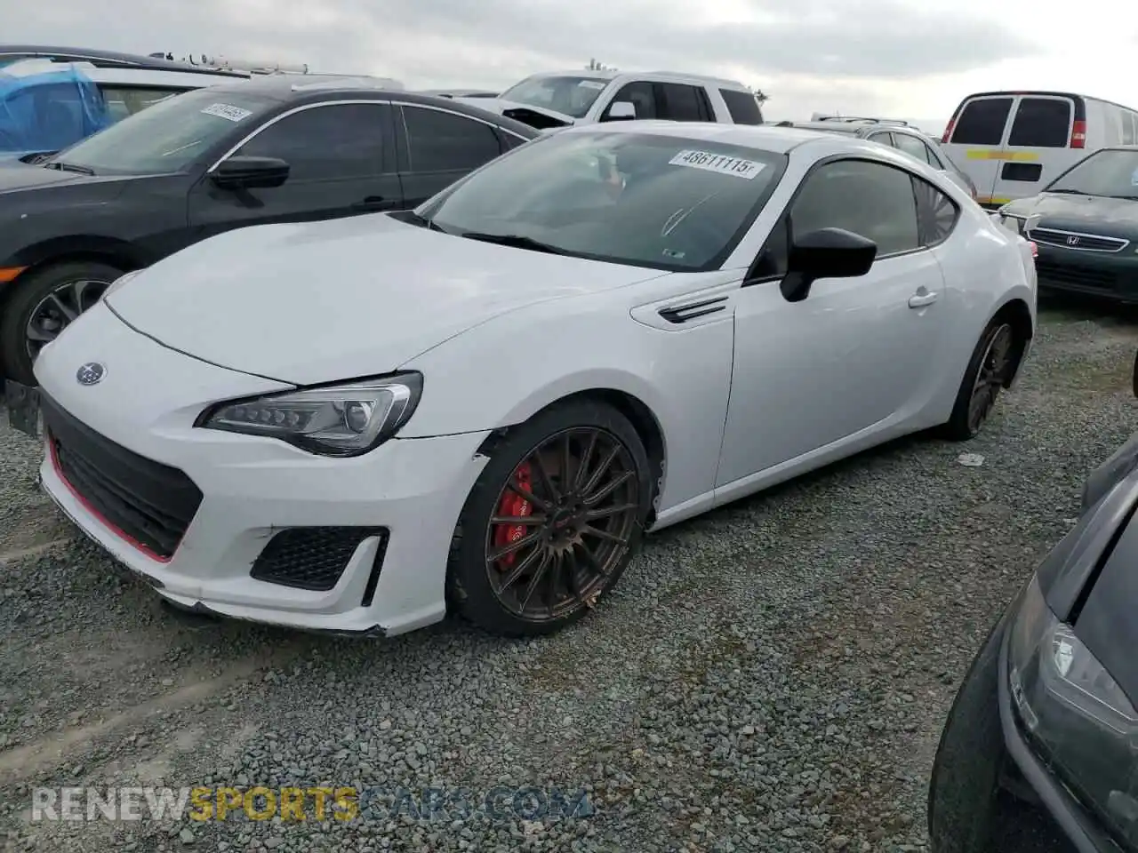 1 fotografías del automóvil dañado JF1ZCAD11L9700557 SUBARU BRZ 2020