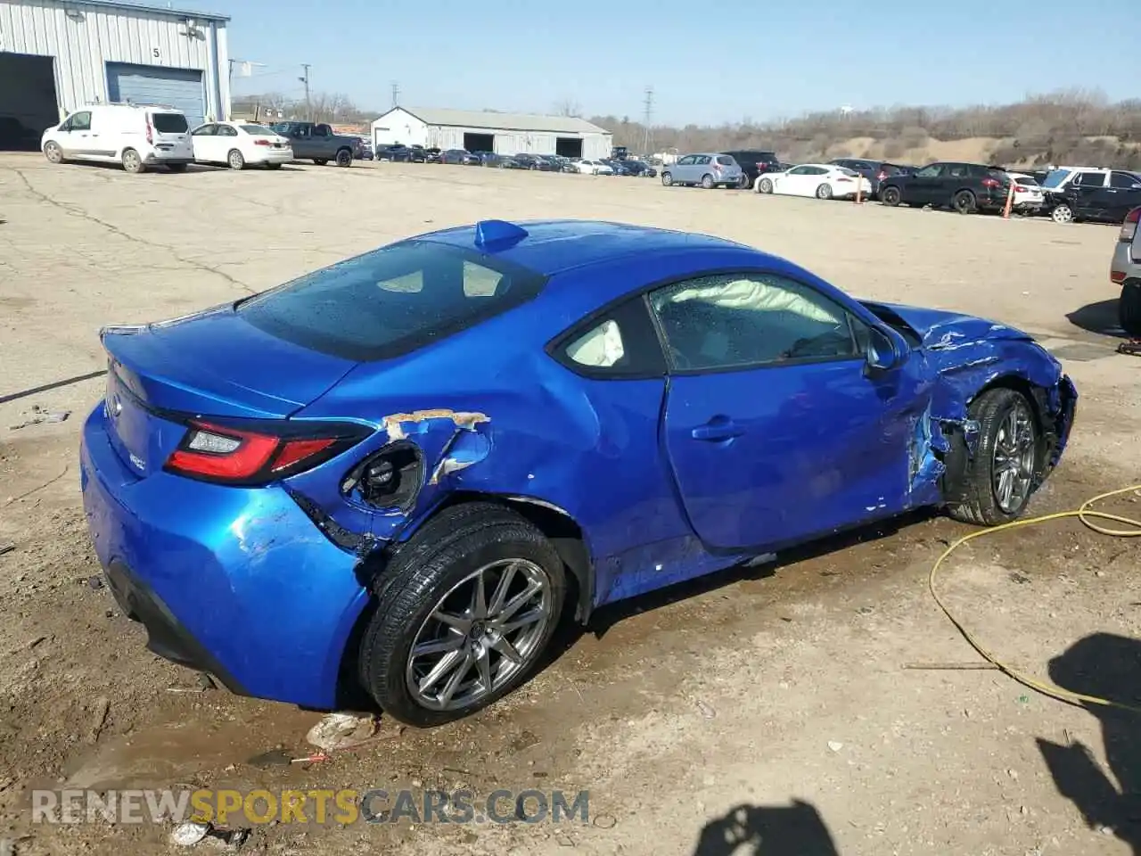 3 fotografías del automóvil dañado JF1ZDBB13P9705013 SUBARU BRZ 2023