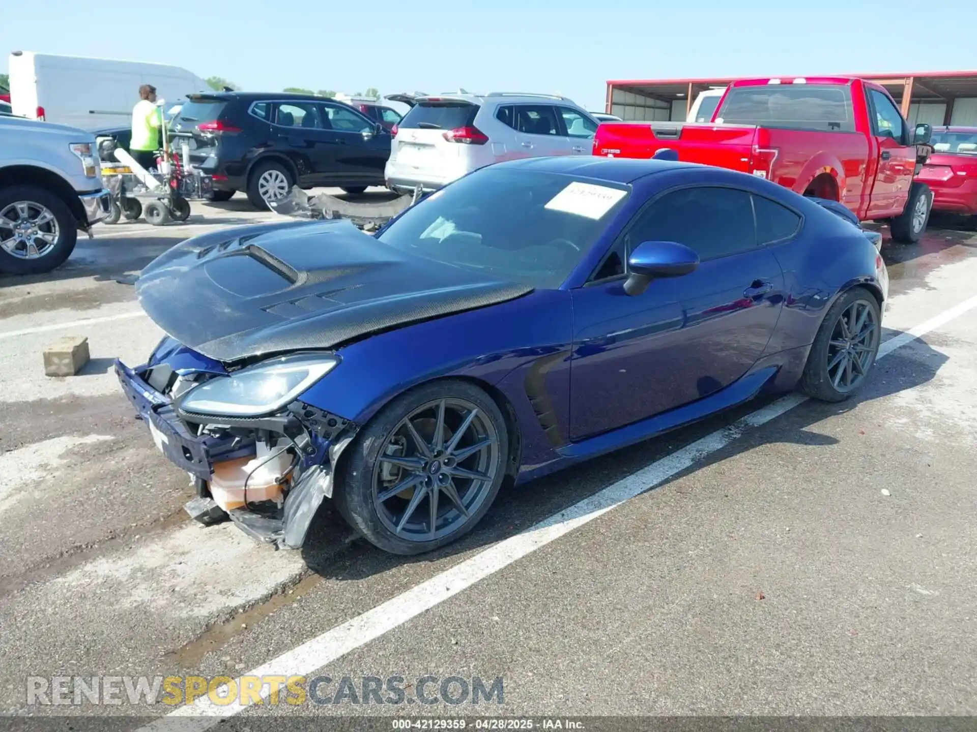 2 fotografías del automóvil dañado JF1ZDBE10P9701433 SUBARU BRZ 2023