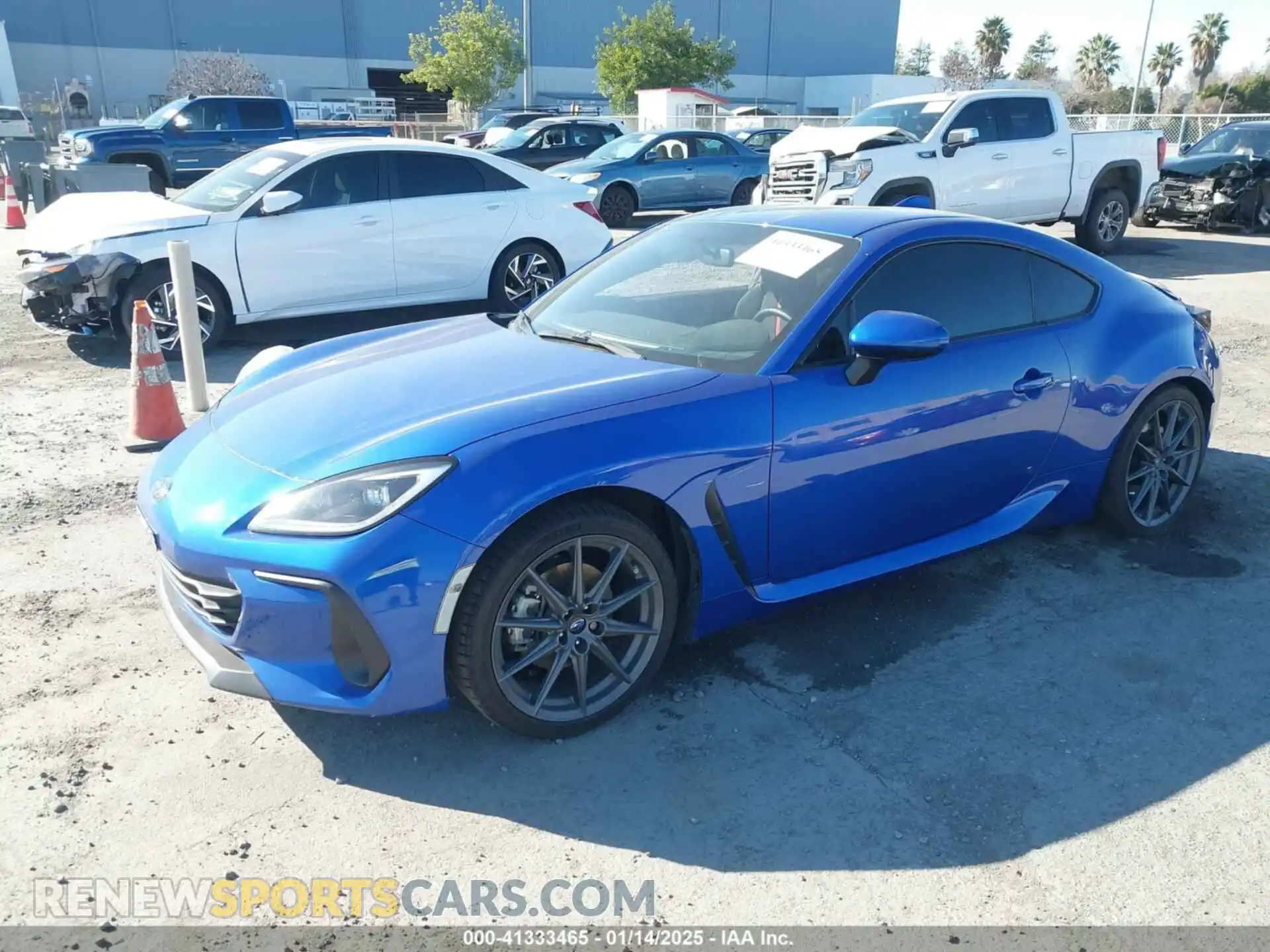 2 fotografías del automóvil dañado JF1ZDBE12P9703183 SUBARU BRZ 2023