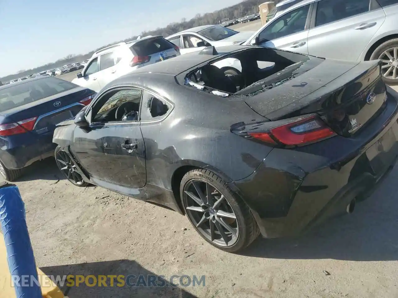 2 fotografías del automóvil dañado JF1ZDBE13P9704956 SUBARU BRZ 2023