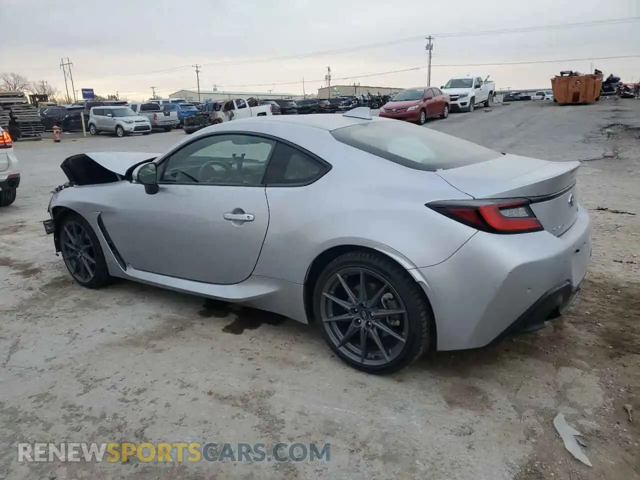 2 Photograph of a damaged car JF1ZDBF1XP8702965 SUBARU BRZ 2023