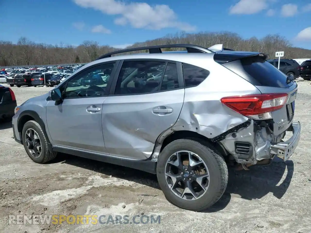 2 Photograph of a damaged car JF2GTACC4K9206116 SUBARU CROSSTREK 2019