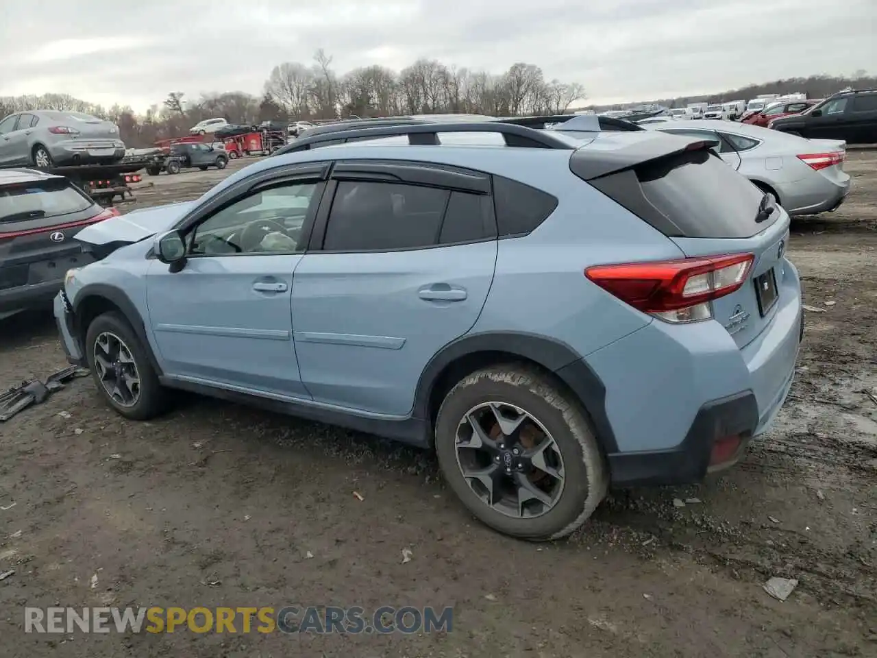 2 fotografías del automóvil dañado JF2GTADC4KH362337 SUBARU CROSSTREK 2019