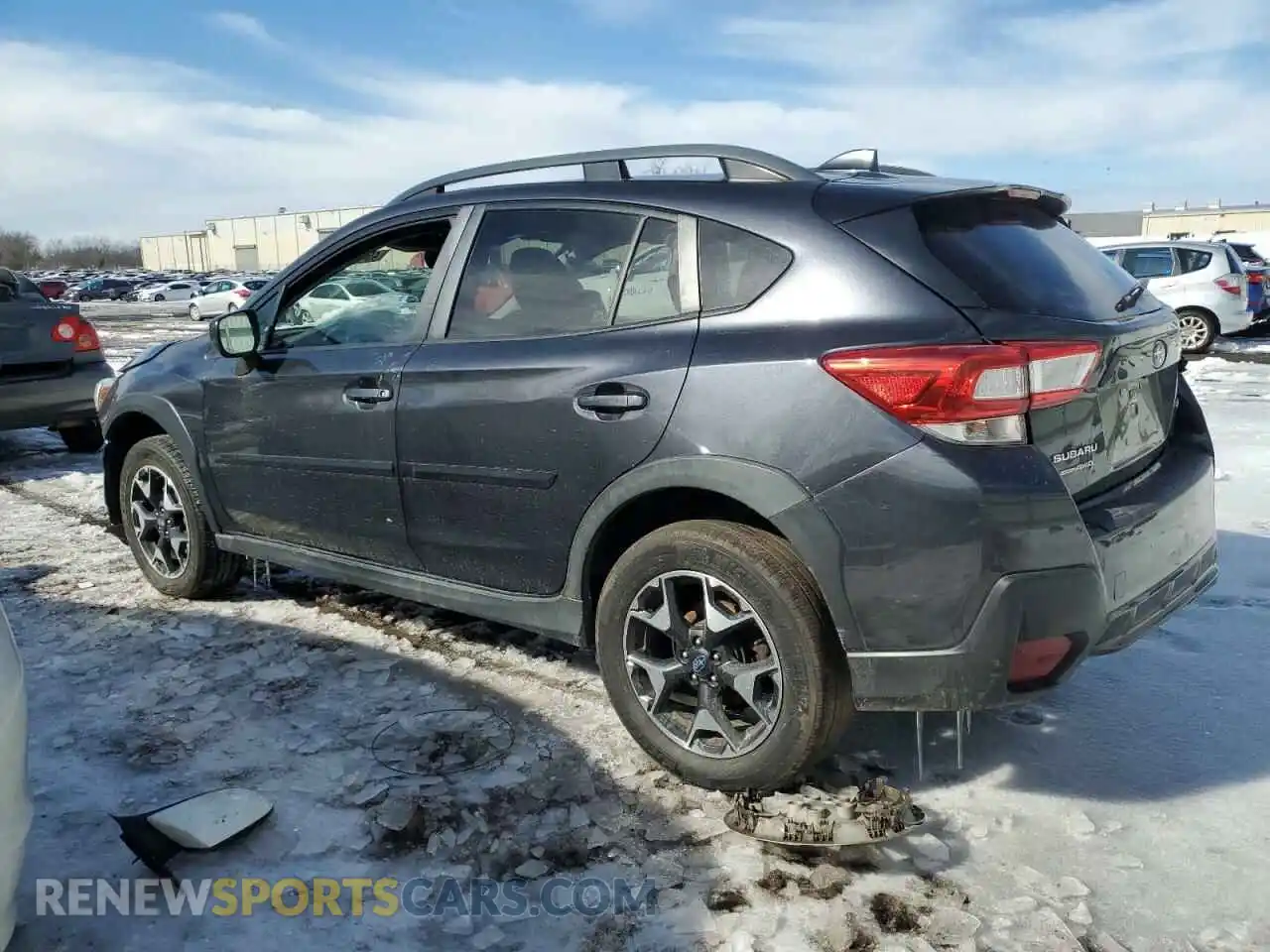 2 fotografías del automóvil dañado JF2GTADC9KH322576 SUBARU CROSSTREK 2019