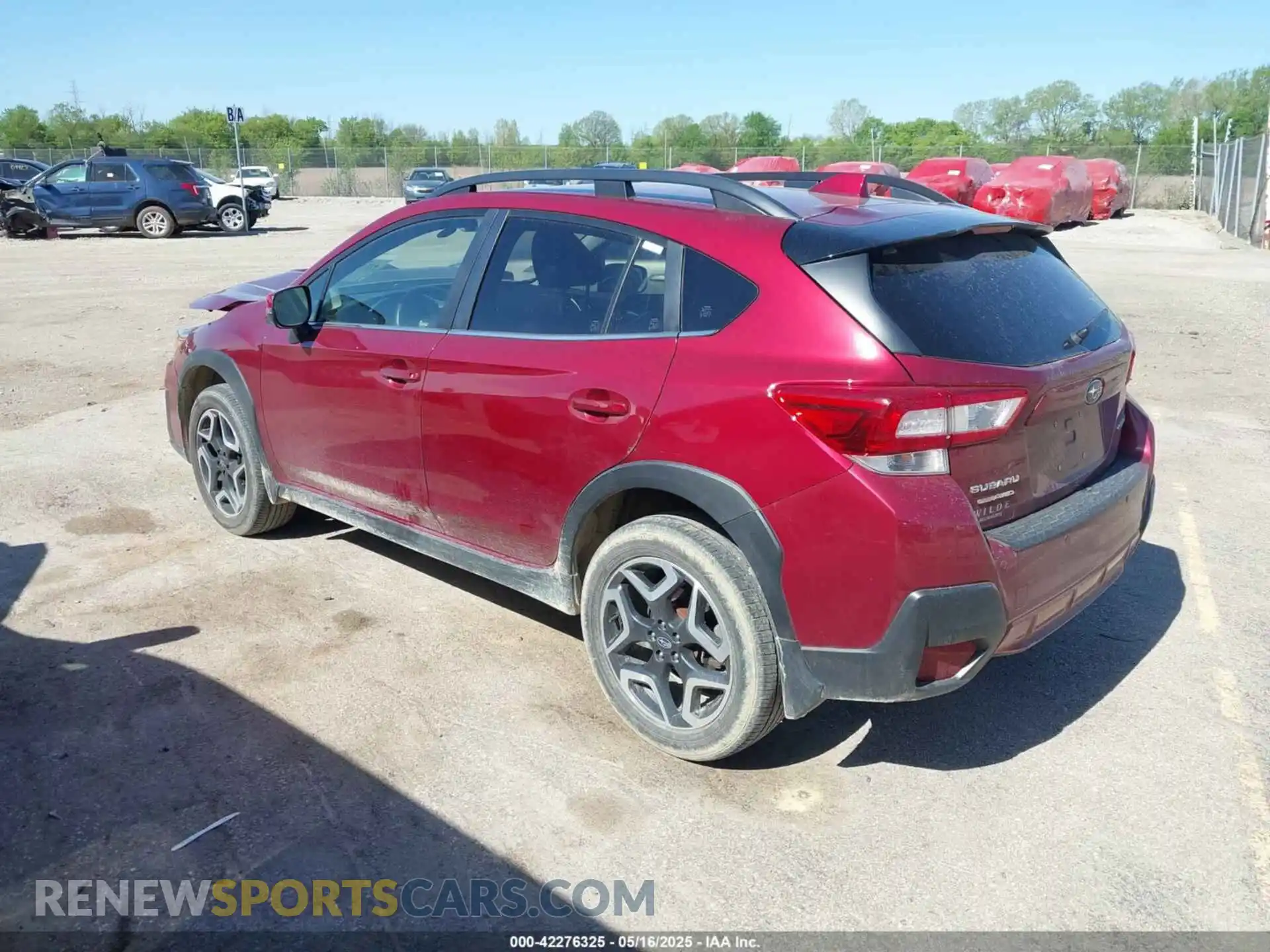 3 Photograph of a damaged car JF2GTAMC0K8343347 SUBARU CROSSTREK 2019