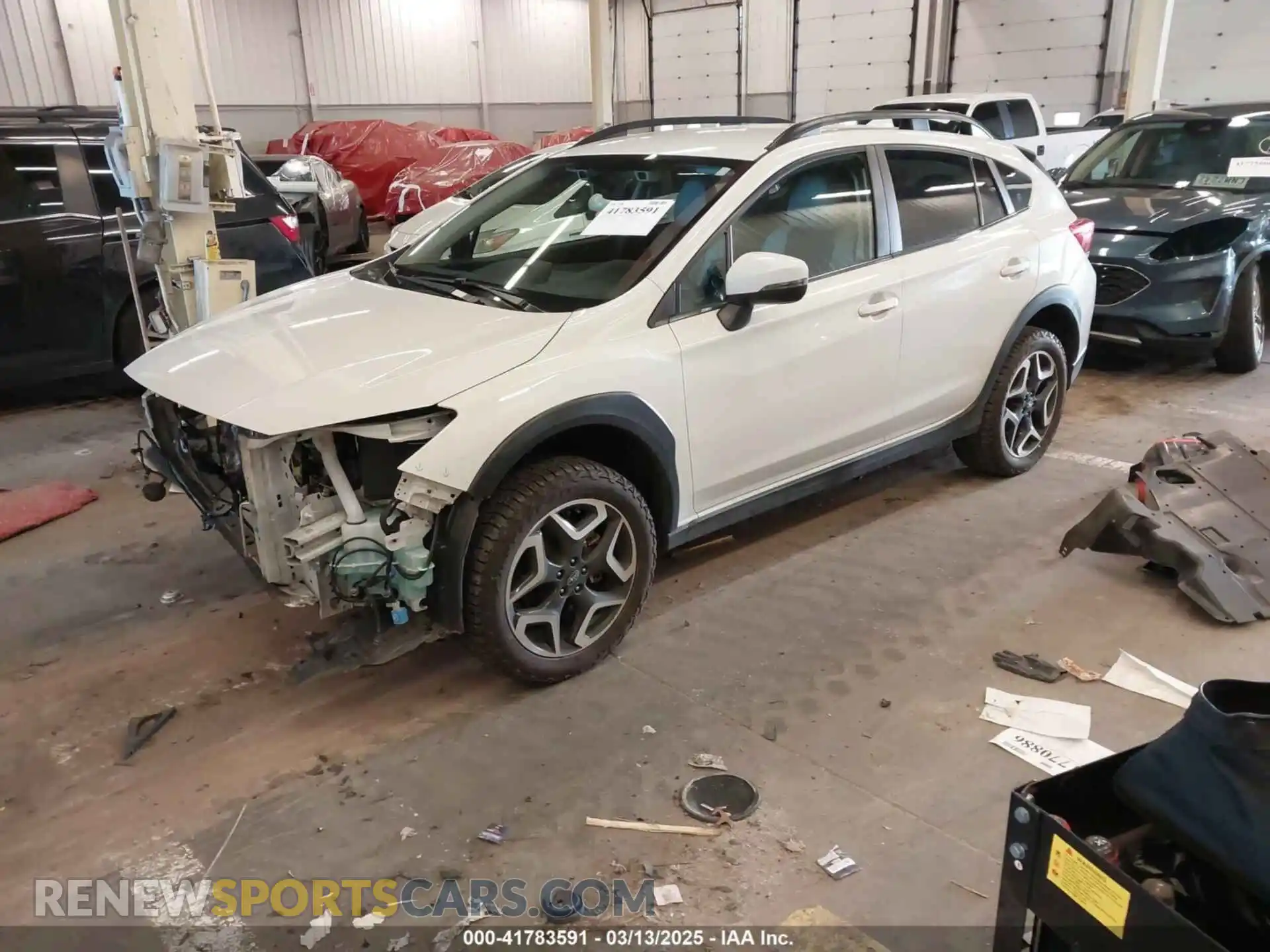 2 Фотография поврежденного автомобиля JF2GTAMC1K8237411 SUBARU CROSSTREK 2019