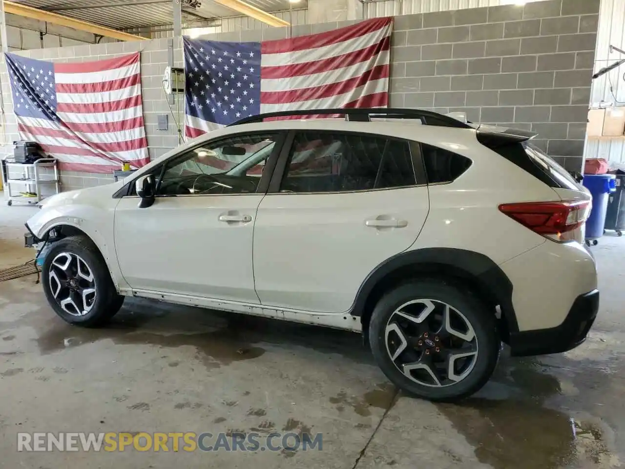 2 Photograph of a damaged car JF2GTAMC1KH322636 SUBARU CROSSTREK 2019
