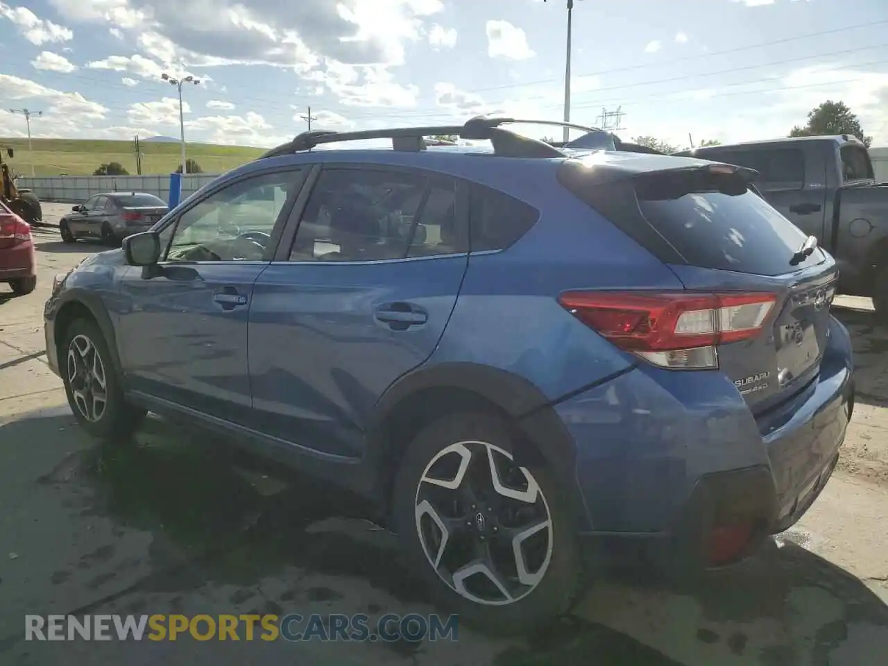 2 Photograph of a damaged car JF2GTAMC2K8235800 SUBARU CROSSTREK 2019