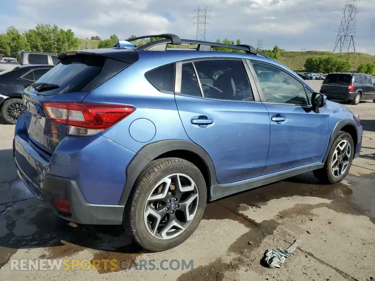 3 Photograph of a damaged car JF2GTAMC2K8235800 SUBARU CROSSTREK 2019